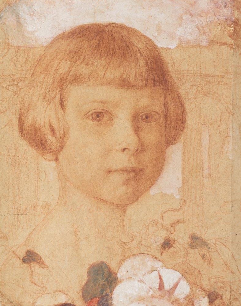 Portrait of a young girl