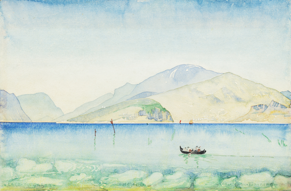 Garda lake, 1903