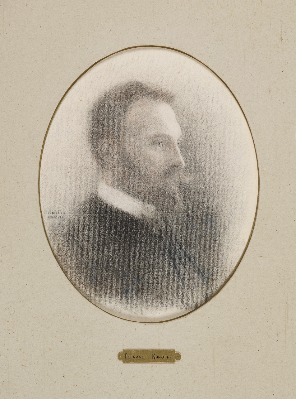 Presumed portrait of Ernest Van den Broeck, 1882