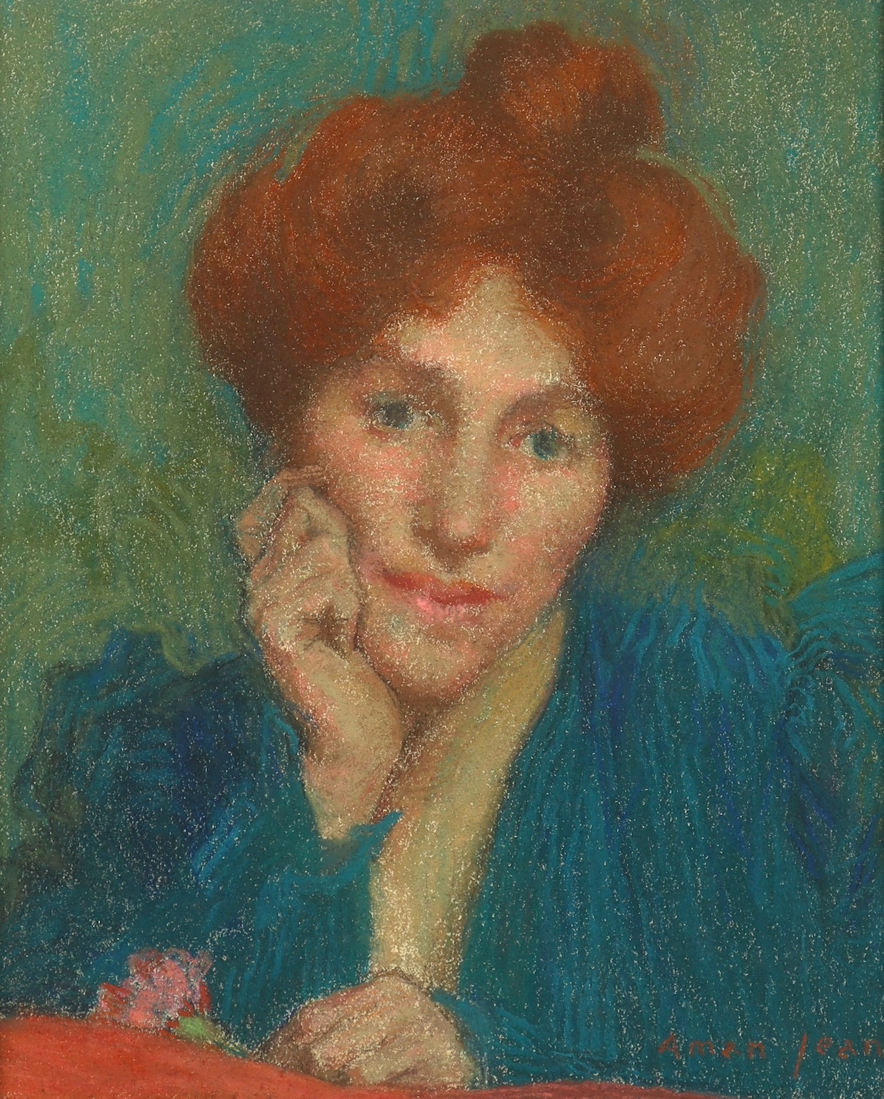Femme à la fleur